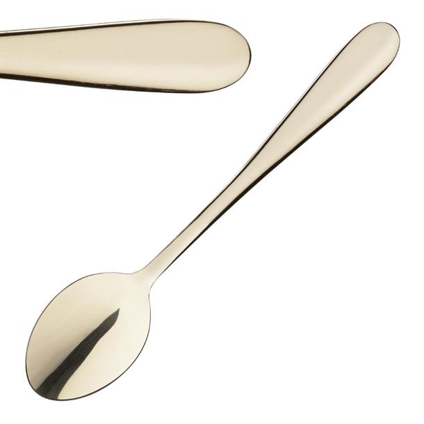 Olympia Buckingham Champagne Gold Teaspoon (Box 12)