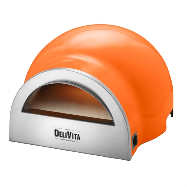 DeliVita Dual Fuel Gas Oven Orange Blaze (B2B)