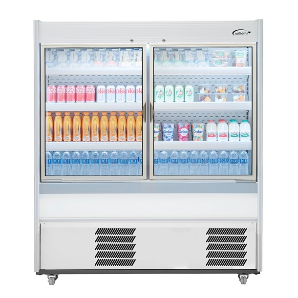 Williams Slimline Gem Multideck St/St w/Hinged Front Door R150-SCD-HFD (B2B)