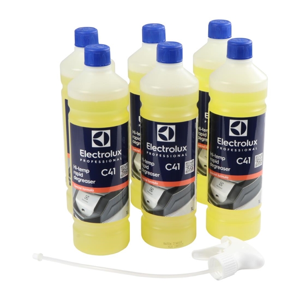 Electrolux C41 Hi-temp Rapid Degreaser - 1Ltr (Pack 6)
