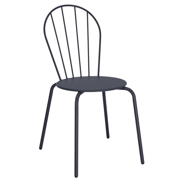 Bolero Adeline Side Chair Slate Blue (Set 4)