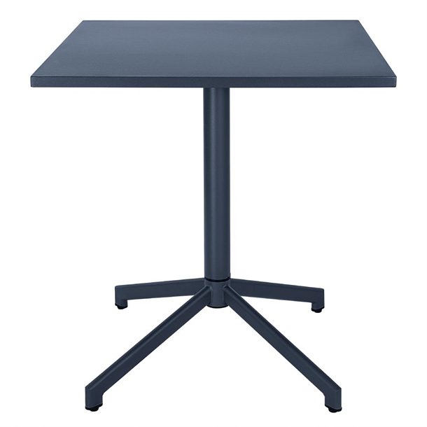 Bolero Porto Folding Table Slate Blue - 700x750mm