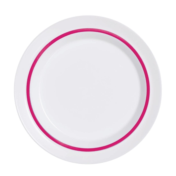 Arcoroc Autonomy Red Plate - 190mm (Pack 12) (B2B)