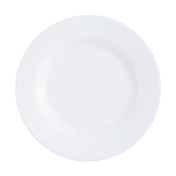 Arcoroc Intensity White Plate - 205mm (Pack 24) (B2B)