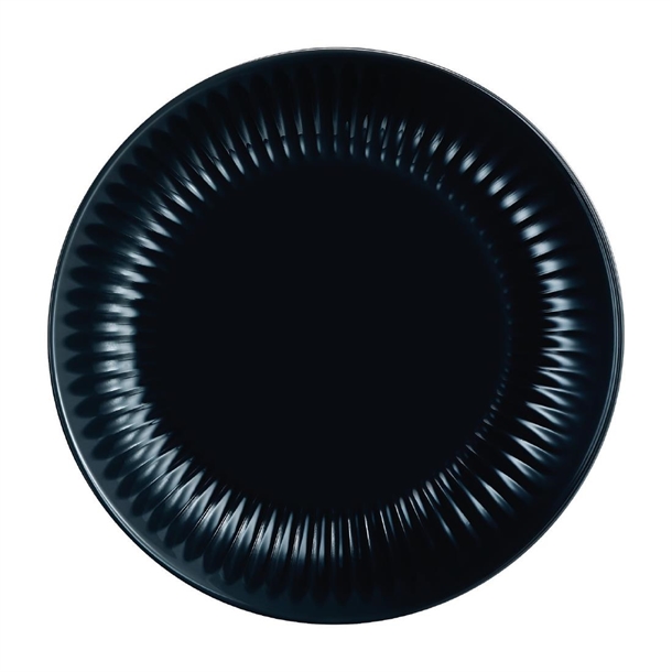 Luminarc Cottage Black Dessert Plate - 190mm (Pack 24) (B2B)