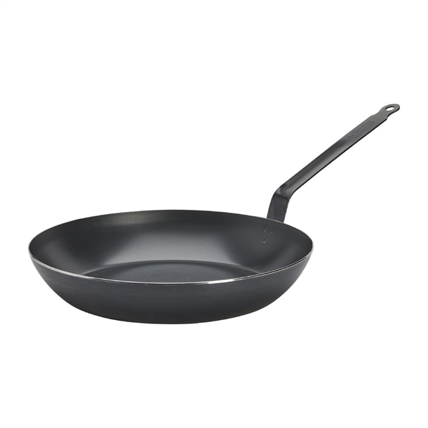 De Buyer Outdoor Blue Steel Round Pan - 320mm