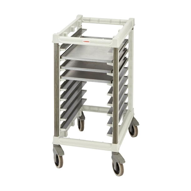 Cambro Ultimate Half Height Bakery Trolley with Extended Rail - 600x400mm