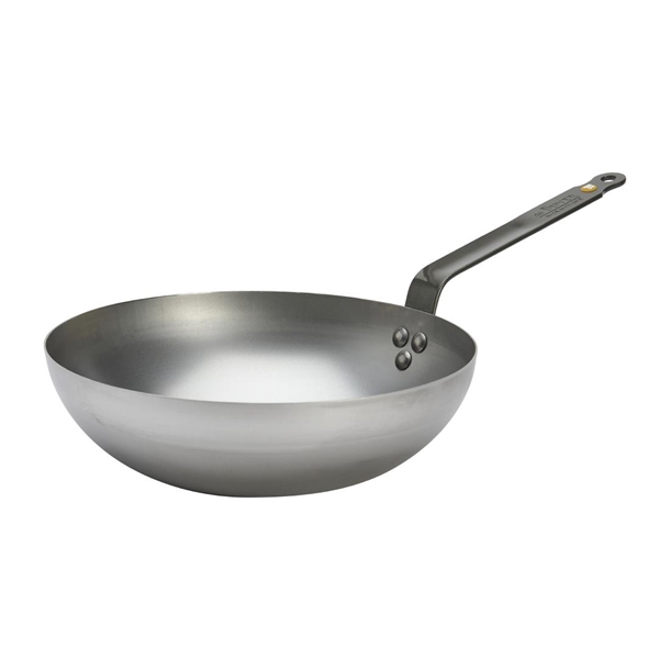 De Buyer Mineral B Rounded Wok - 28mm
