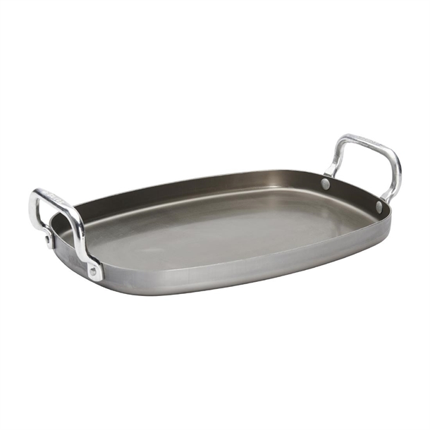 De Buyer Mineral B Plancha Smooth - 380x260mm