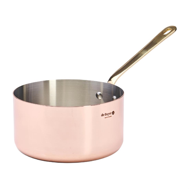 De Buyer Saucepan Inocuivre Brass Handle - 180mm (B2B)