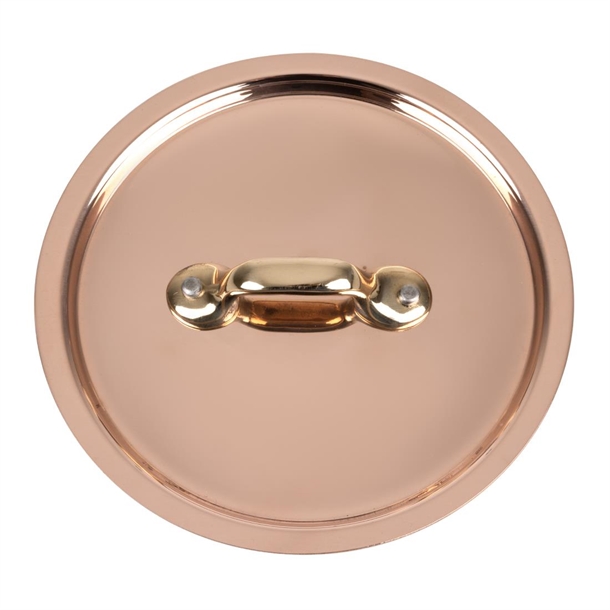 De Buyer Lid Inocuiivre Brass Handles - 120mm (B2B)