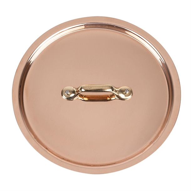 De Buyer Lid Inocuivre Brass Handles - 180mm (B2B)