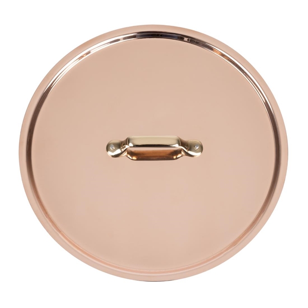 De Buyer Lid Inocuivre Brass Handles - 280mm (B2B)