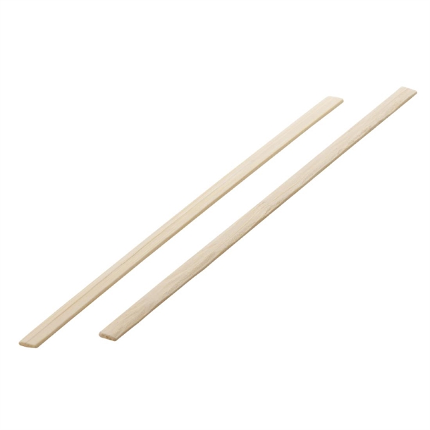 Sier Einweg Rührstäbchen Bambus 140 x 5 x 1mm (1000 Stück)