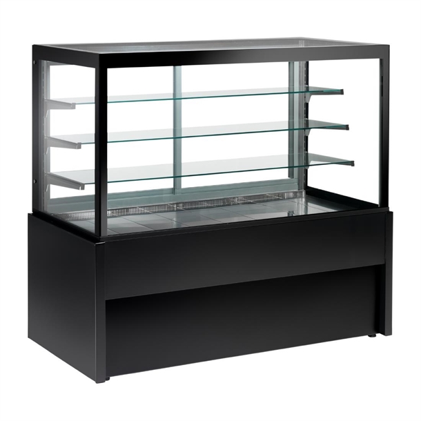 Zoin Kristall Heated Merchandiser Black - 1.5m