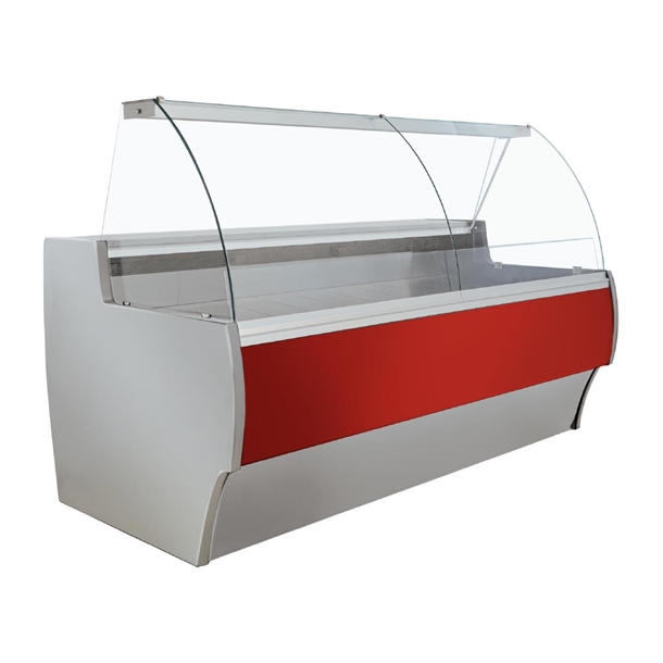 Zoin Barkly Serve Over White with Red Trim - 2.0m
