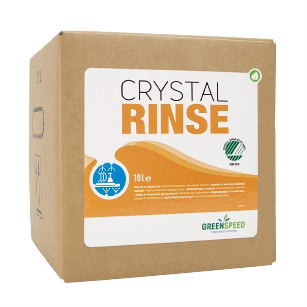 Greenspeed Crystal Rinse Dishwash Rinse Aid Bag-in-Box - 10Ltr
