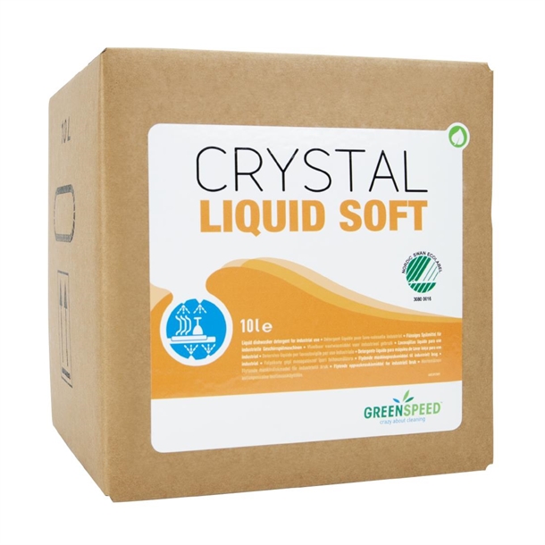 Greenspeed Crystal Liquid Soft Dishwash Detergent Bag-in-Box - 10Ltr