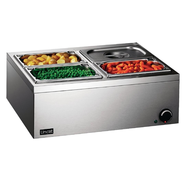 Lincat Bain Marie Dry Heat - 4 x 1/4 GN 234Hx555Wx400D (B2B)