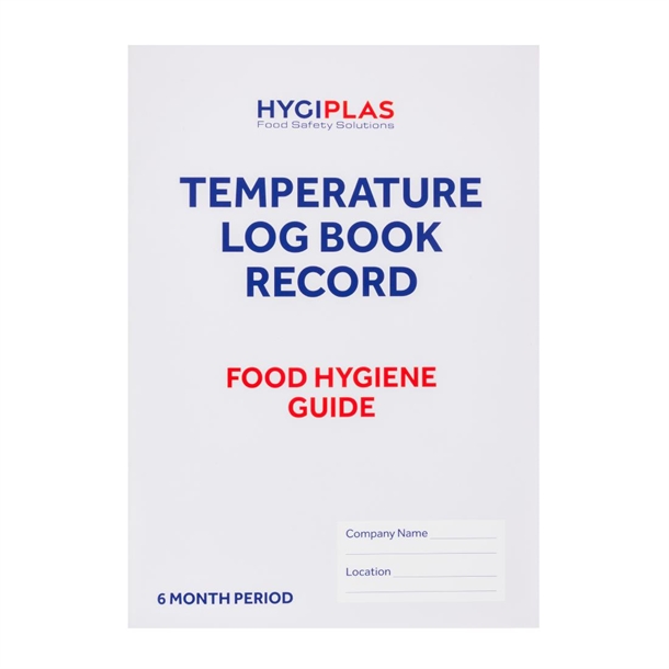 Hygiplas Temperature Log Book