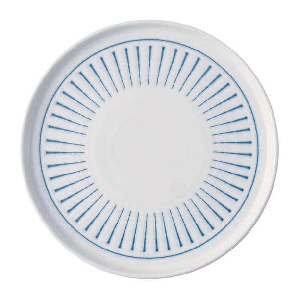 Era Blue Walled Plate - 261mm (Pack 6) (B2B)