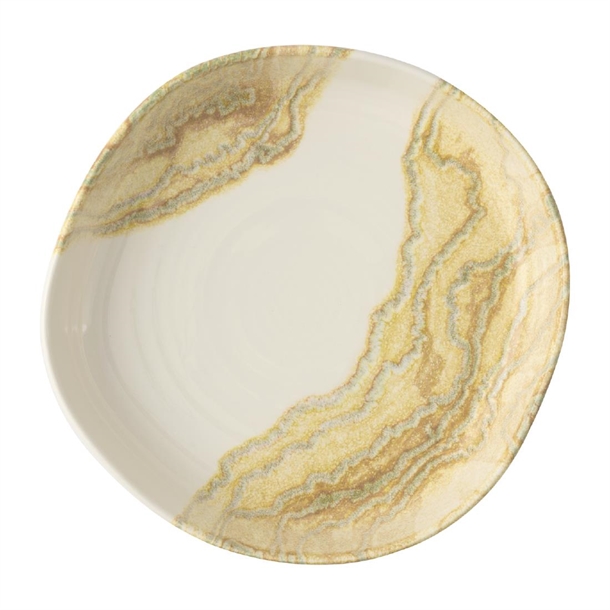 Tide Gold Organic Walled Bowl - 228mm (Pack 6) (Direct)