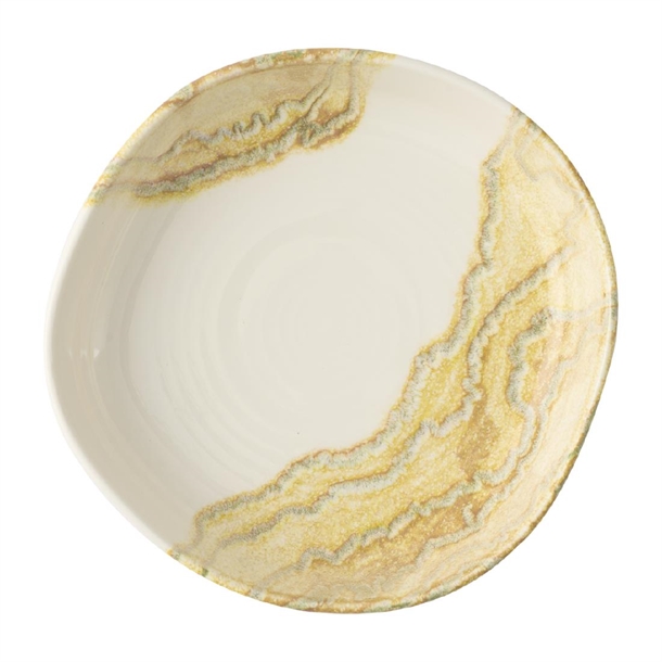 Tide Gold Organic Walled Bowl - 189mm (Pack 6) (Direct)