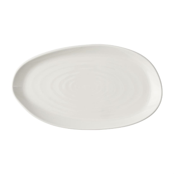 White Natural Oblong - 257x146mm (Pack 6) (B2B)