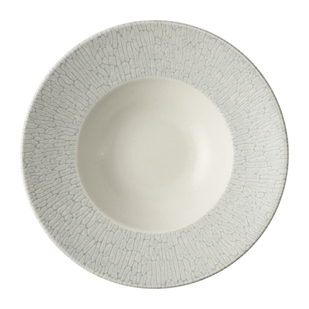 Delta Grey Profile Wide Rim Bowl - 231mm (Pack 12) (Direct)