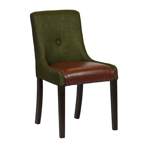 Bath Dining Chair Dark Walnut Shetland Forest Bison Espresso (Pack 6) (Direct)