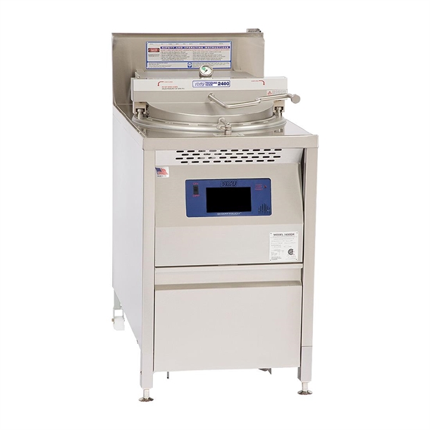Broaster Pressure Fryer 2400 with Smart Touch Controller Nat Gas (Direct)