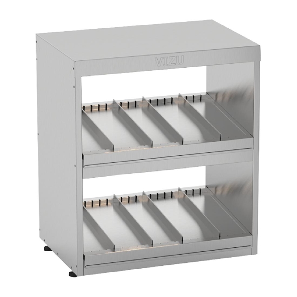 Vizu Heated 2 Tier Food Chute - 800W (Direct)
