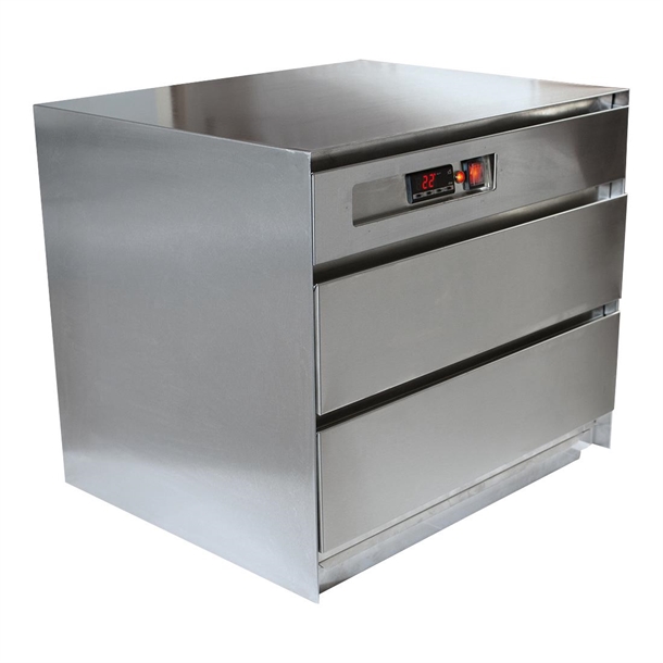Vizu Gastro Warmer 2 Drawer 600W (Direct)