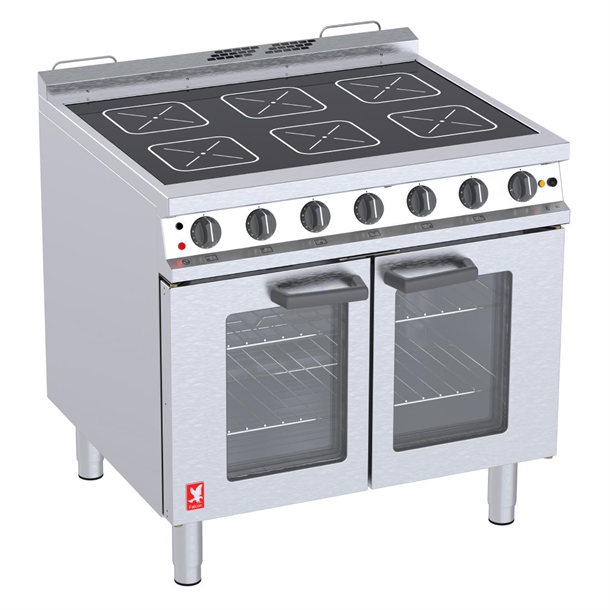 Falcon E3196 Ceramic Glass Top Oven Range with Feet (Direct)