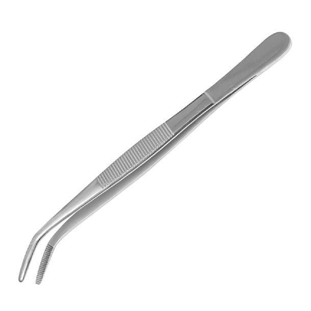 Japanese Knife Company Japanese Tweezers Matt Cranked - 150mm