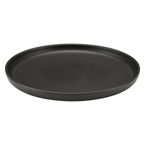 Bauscher Elements Black Plate - 280mm (Pack 6) (B2B)