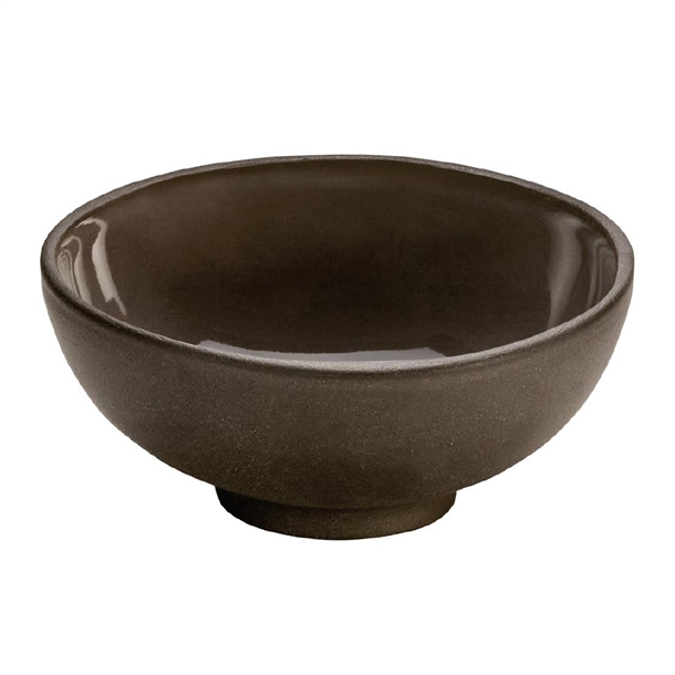 Bauscher ReNew Taupe Bowl - 91mm (Pack 12) (B2B)