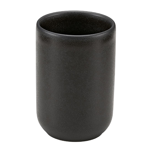 Bauscher Elements Black Mug No Handle - 380ml (Pack 6) (B2B)