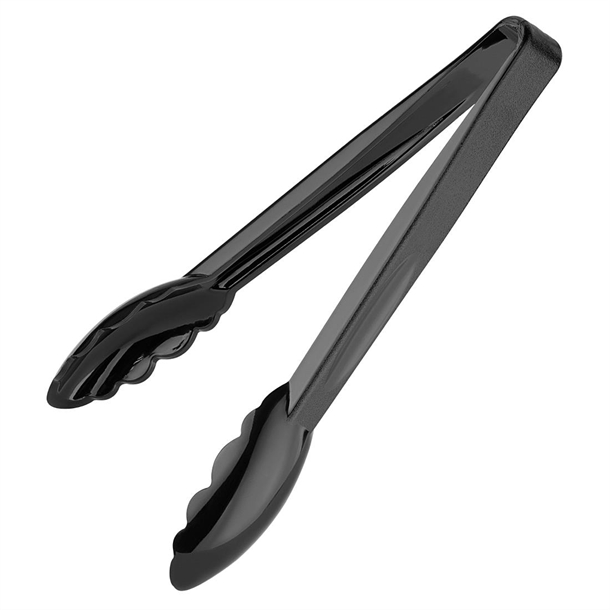 Nisbets Essentials PC Black Tong (Pack 6)