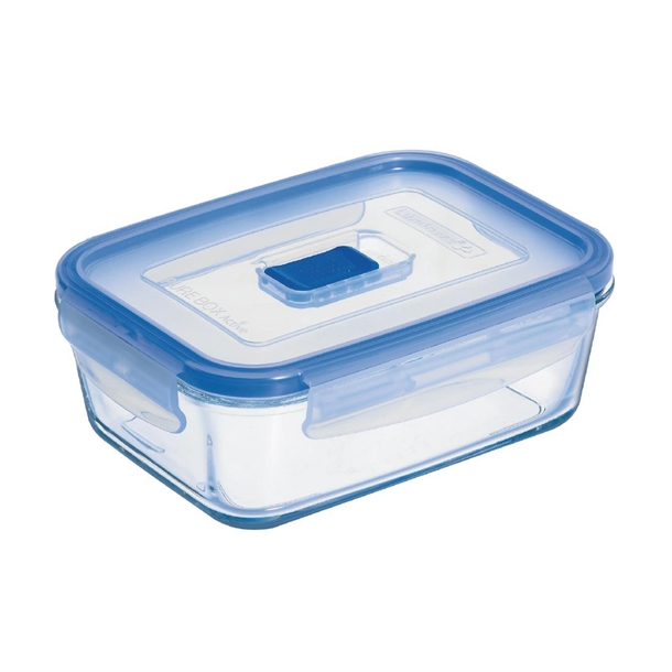 Luminarc Pure Box Active Rectangular and Lid - 190x140mm (Pack 6) (B2B)