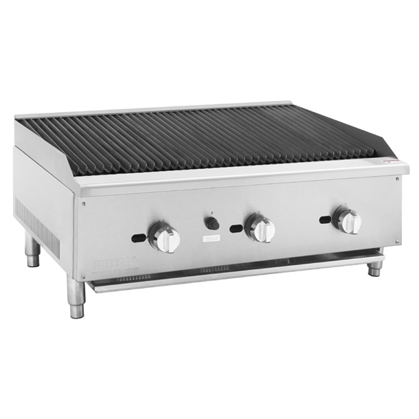 Buffalo Gas Chargrill - 900mm