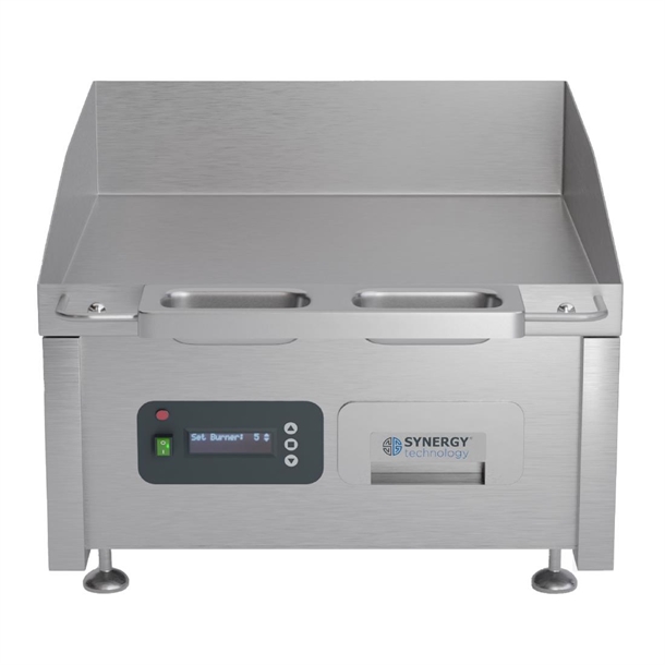 Synergy GRID600E-SCH Electric Griddle w/Smooth Chrome Top & Garnish Rail(Direct)
