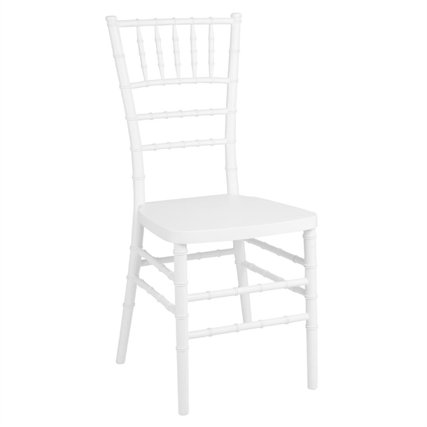 Bolero Chiavari Wedding Chairs White (Set 4)