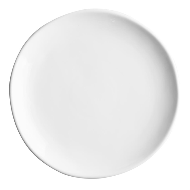 Olympia Chia White Plate - 270mm 10 1/2" (Box 6)