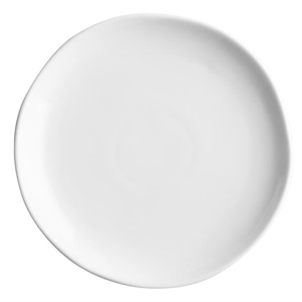 Olympia Chia White Plate - 200mm 8" (Box 6)
