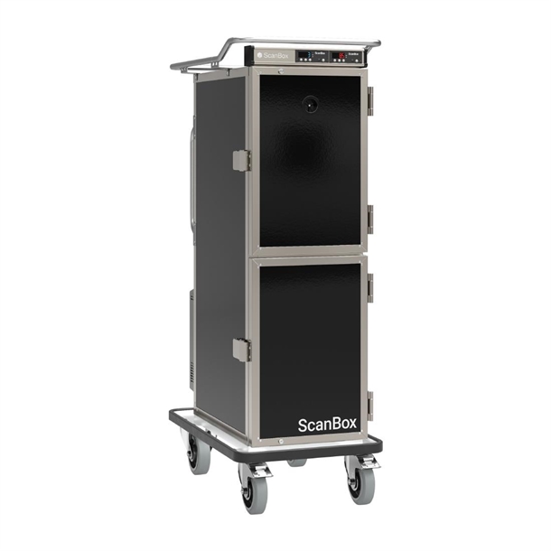 Scanbox Dual Compartment Holding & Transportation Trolley 12xGN 1/1 (B2B)
