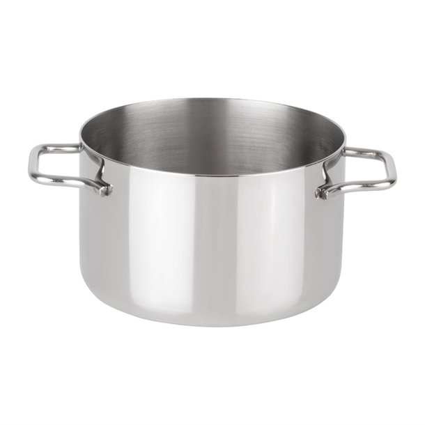 Olympia Table Presentation Mini Casserole Dish Stainless Steel - 120mm