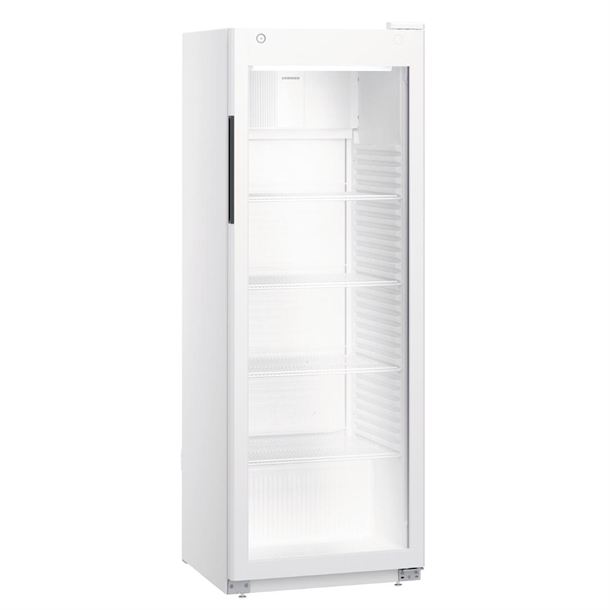 Liebherr White Single Glass Door Display Fridge - 347Ltr (Direct)