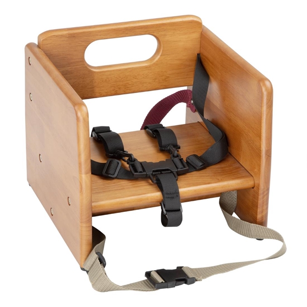 Bolero Booster Seat - Dark Wood Finish
