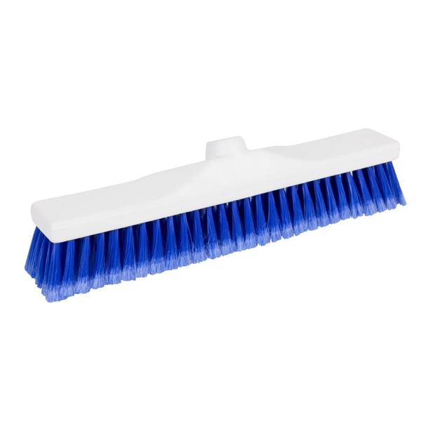Jantex Soft Hygiene Broom Blue - 400mm 16"